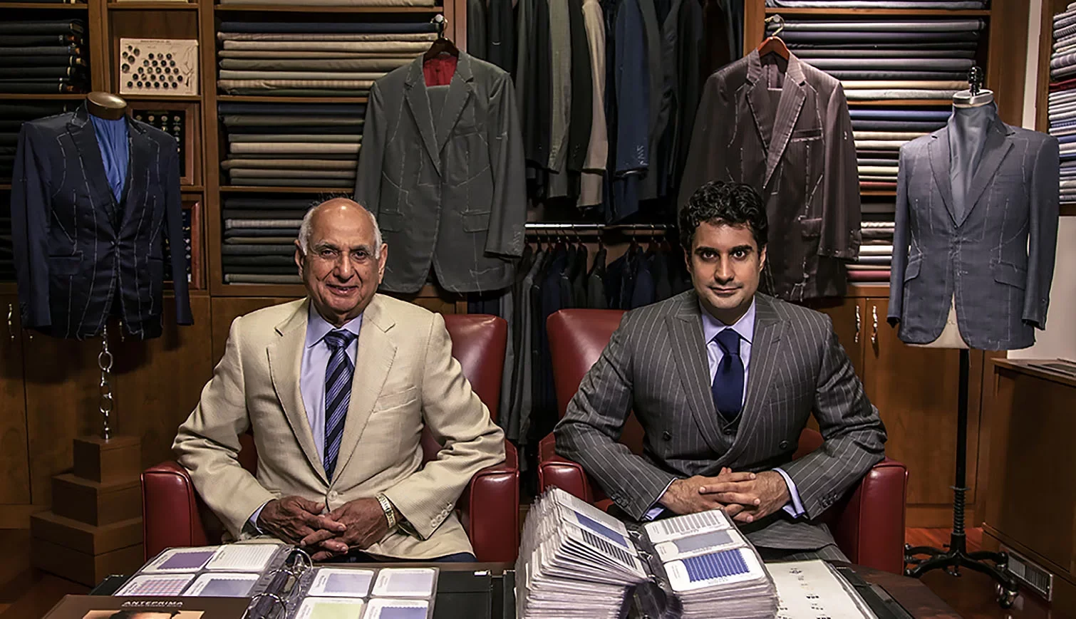 From Father to Son- Bhambi’s Weaves History Into Every Suit!
