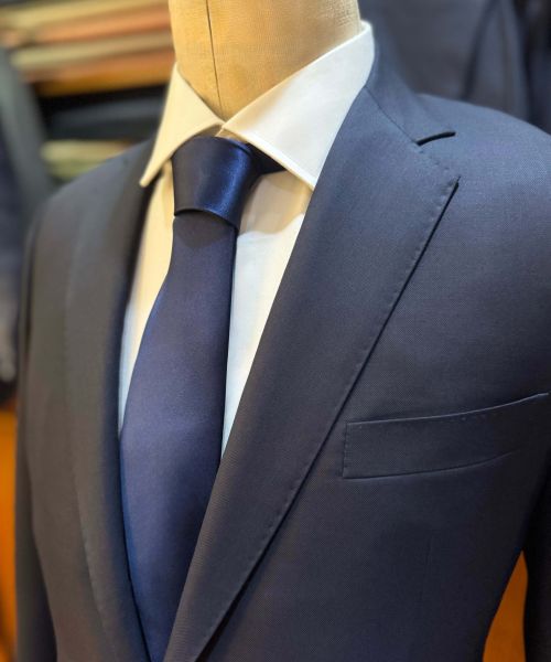 Navy Bespoke Suit